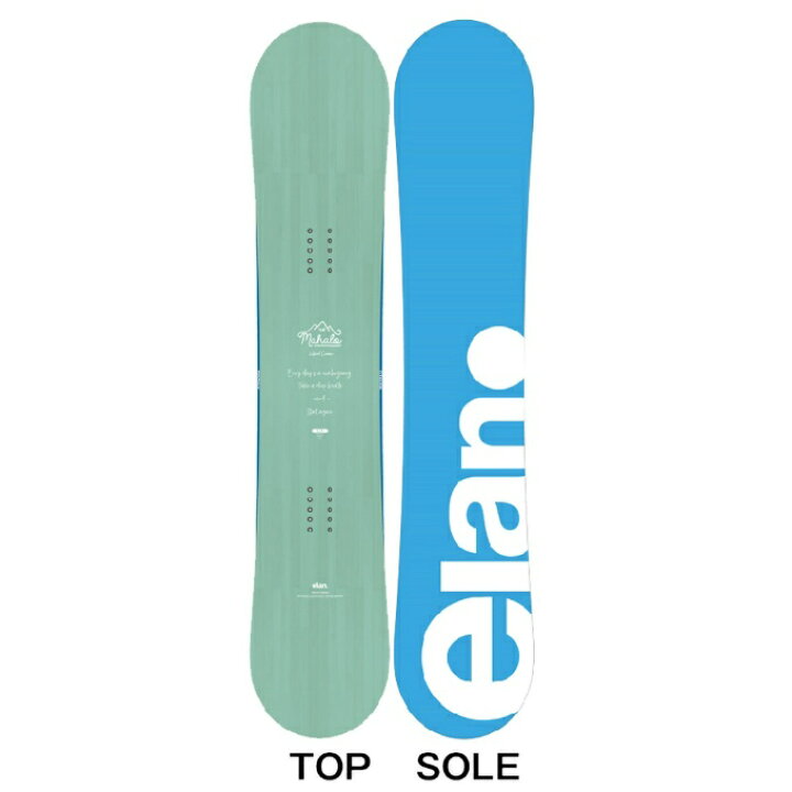 楽天市場】エラン ELAN スノーボード 2点セット レディース ボード板+  