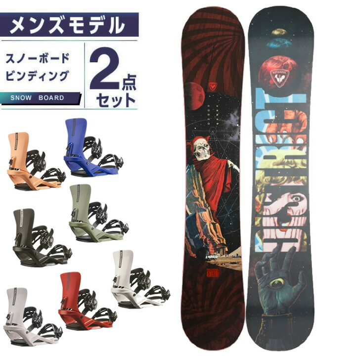 楽天市場】ロシニョール スノーボード 2点セット メンズ 板+ 