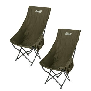 �R�[���}�� �`�F�A2�Z�b�g �q�[�����O�`�F�ANX HB �I���[�u HEALING CHAIR NX HB OLIVE 2199216 Coleman