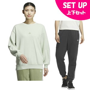 AfB_X XEFbgEFA㉺Zbg fB[X WORD N[XEFbg+PANTS JG8172-KTX50+JG8145 KTX51 adidas
