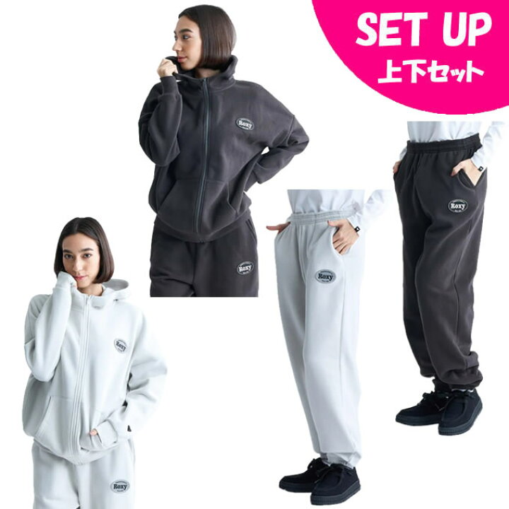 楽天市場】ロキシー ROXY スウェットウェア上下セット レディース JIVY 
