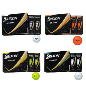 �X���N�\�� Z-STAR 2025 SRIXON �S���t�{�[�� 1�_�[�X 12�� �[�b�g�X�^�[