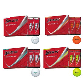 【全商品対象最大10％OFFクーポン！7/19 20:00〜7/26 01:59】スリクソン Z-STAR XV 2025 SRIXON ゴルフボール 1ダース 12個入 ゼットスター XV