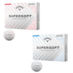 LEFC St{[ 1_[X 12 X[p[\tg Xvb^[ SUPERSOFT 2025 SPLATTER Callaway