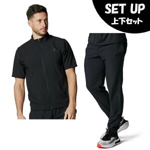 �A���_�[�A�[�}�[(UNDER ARMOUR) �E�C���h�u���[�J�[ �㉺�Z�b�g �����Y UA FRESH WOVEN FULL ZIP SHORT SLEEVE T-SHIRT+PANTS 6001546-001+6001544-001