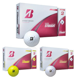 �u���a�X�g���S���t BRIDGESTONE GOLF �S���t�{�[�� 1�_�[�X 12�� �X�[�p�[�X�g���[�g SUPER STRAIGHT 2025