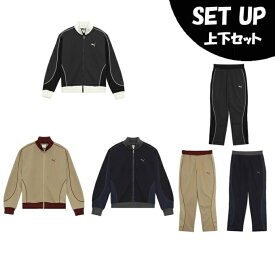 プーマ(PUMA) スポーツウェア ジャージ 上下セット メンズ CORE HERITAGE トラックJK+CORE HERITAGEトラックパンツ 690135+690136