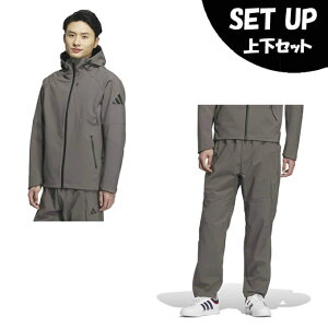 【全品対象最大10%OFFクーポン 10/24 20:00〜10/27 1:59】アディダス(adidas) ウインドブレーカー 上下セット メンズ Premium Sports Bonded Fleece Woven Hooded Track Top+Pants KA1225 F6835+JZ8740 CN431