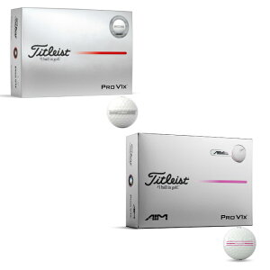 �^�C�g���X�g(Titleist) �S���t�{�[�� 1�_�[�X 12�� �v��V1X �G�C���E�G���n���X�h PRO V1X 25 AIM Enhanced �y�������K�i�z