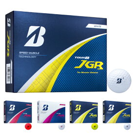 【全商品対象最大10％OFFクーポン！7/19 20:00〜7/26 01:59】ブリヂストンゴルフ(BRIDGESTONE GOLF) ゴルフボール 1ダース 12個入 TOUR B JGR 2025 【国内正規品】
