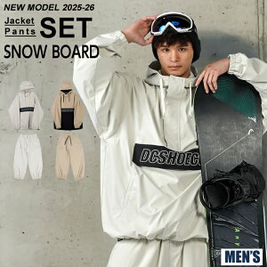 fB[V[(DC) Xm[{[hEFA ㉺Zbg Y 25 DC SNOW ANORAK+25 DC SNOW CARGOPT DJK253930+DPT253932 y24-25 2025fz