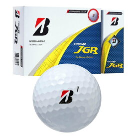 【全商品対象最大10％OFFクーポン！7/19 20:00〜7/26 01:59】ブリヂストンゴルフ(BRIDGESTONE GOLF) ゴルフボール 1ダース 12個入 ツアーB JGR コーポレートカラー TOUR B JGR 2025 Corp.Color 【国内正規品】