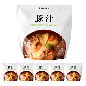 【全品対象最大10%OFFクーポン 10/24 20:00〜10/27 1:59】イザメシ 豚汁 6個セット TO0083 杉田エース 杉田エース レトルト 惣菜 和食 非常食 保存食 備蓄食 【ご自宅配送限定】‥