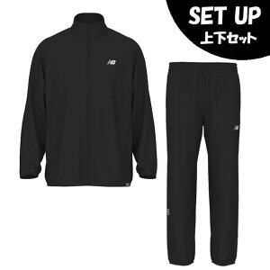 �j���[�o�����X(new balance) �X�|�[�c�E�F�A �W���[�W �㉺�Z�b�g �����Y �j�b�g�g���b�N�W���P�b�g+���C�h�e�[�p�[�h�p���c MJ61H8OV-BK+MB61V6M6-BK