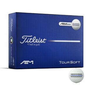 �^�C�g���X�g(Titleist) �S���t�{�[�� 1�_�[�X 12�� �c�A�[�\�t�g �G�C���E�u���[ TOUR SOFT A.I.M 2026 �y�������K�i�z�y2026�N���f���z