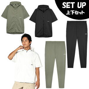 �I�[�N���[(OAKLEY) �E�C���h�u���[�J�[ �㉺�Z�b�g �����Y O-Tech Cold Uv Cut SS Jacket 1.0+Pants 1.0 FOA409472+FOA409515 �y�������K�i�z