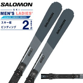 【予約】【早期品番】サロモン(SALOMON) スキー板 オールラウンド 2点セット メンズ レディース L45416700 S/MAX 6 XT + M10 GW スキー板＋ビンディング【国内正規品】【26-27 2026-2027】【WAX】