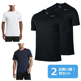ナイキ スポーツウェア 半袖 2枚 セット メンズ DRI-FIT レジェンド S/S Tシャツ 718834 NIKE
