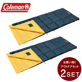 コールマン 封筒型シュラフ パフォーマーIII C10 イエロー セット 2000034775 Coleman