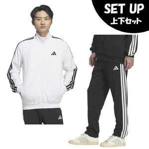 �A�f�B�_�X(adidas) �X�|�[�c�E�F�A �W���[�W �㉺�Z�b�g �����Y �X���[�X�g���C�v�X�_�u���j�b�g�g���b�N�g�b�v+TRACK PAN KR6431 DH100+KR6434 DP187