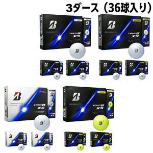 �u���a�X�g���S���t(BRIDGESTONE GOLF) �S���t�{�[�� 3�_�[�X 36�� �c�A�[ B XS TOUR B XS 2026 �y�������K�i�z�y2026�N���f���z
