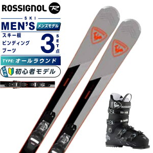 ロシニョール スキー板 オールラウンド 3点セット メンズ RANFT01 EXPERIENCE 76+XPRESS 10 GW+SPEED 80 HV 板+ビンディング+ブーツ ROSSIGNOL 【24-25 2024-2025】