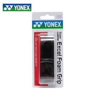 ���l�b�N�X(YONEX) ���v���C�X�����g�O���b�v �X�[�p�[���U�[ �G�N�Z���t�H�[���O���b�v (SUPER LEATHER EXCEL-FORM GRIP) AC125 �e�j�X �O���b�v�e�[�v �y���[���։z od