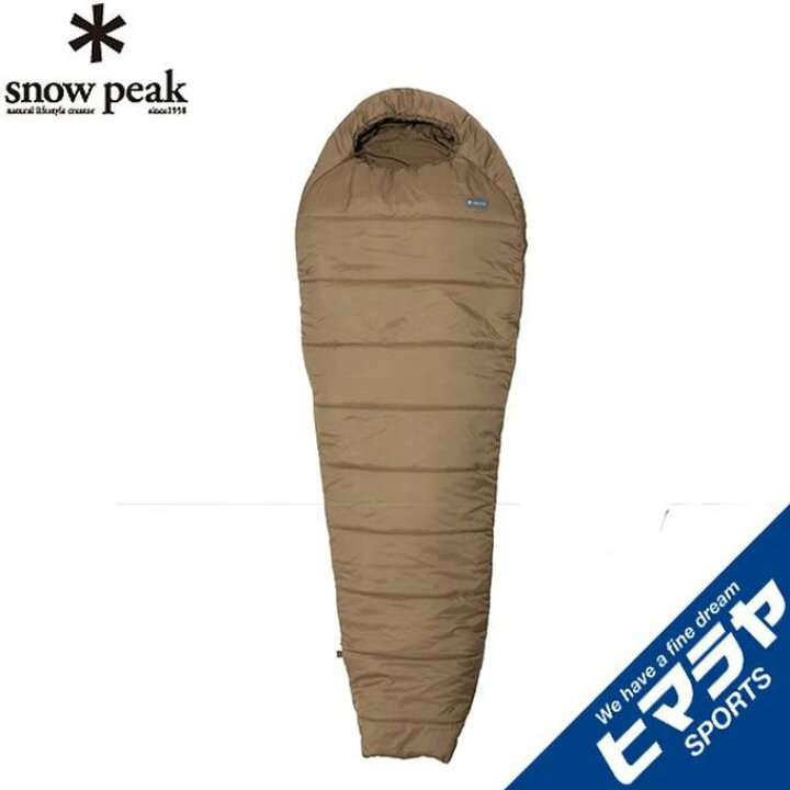 楽天市場】スノーピーク snow peak マミー型シュラフ ミリタリー 