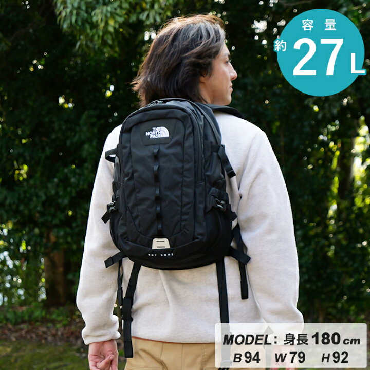 楽天市場】ザ・ノース・フェイス リュック ホットショット K ブラック 