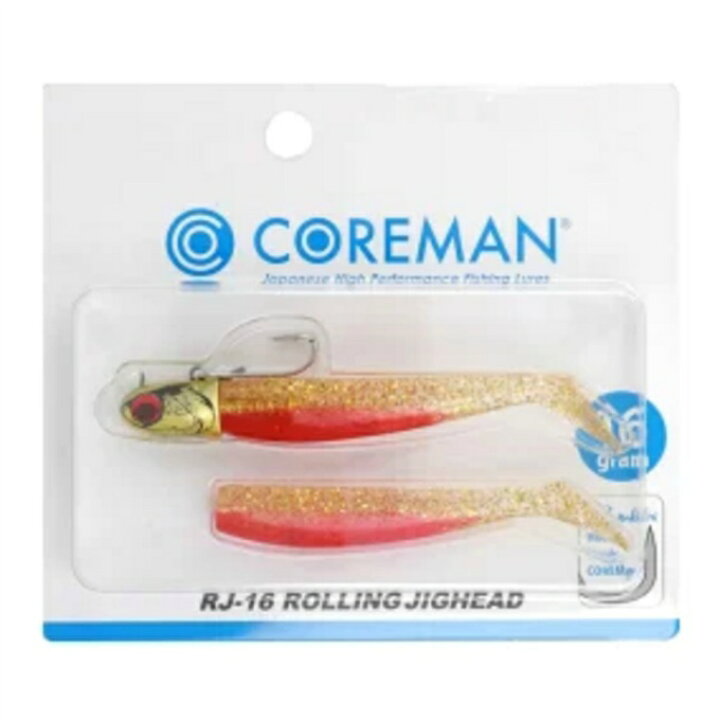 楽天市場】コアマン COREMAN RJ-16 ローリングジグヘッド 16g #057  