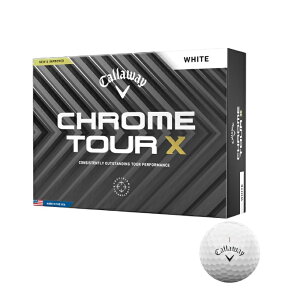 LEFC(Callaway) N[cA[GbNX St{[ 1_[X 12 WH CHROME_TOUR_X_2024 odd