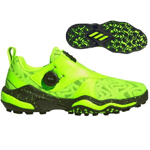 【期間限定クーポン配布中!10/24 20:00〜11/1 23:59】アディダス ゴルフシューズ スパイクレス メンズ コードカオス 25 ボア CODECHAOS BOA 25 IH5171 NKZ93 ルシッドレモン/コアブラック/ルシッドレモン
