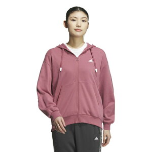AfB_X XEFbgp[J[ fB[X WORDING LOOSE FIT FRENCHTERRY FULL ZIP HOODIE JG8225 KTX49 adidas