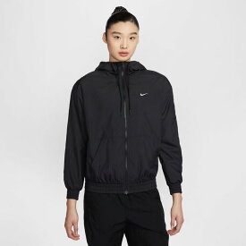 ナイキ ウインドブレーカー ジャケット レディース クラシック ウーブン ルーズ UV プロテクション フーデッド FV6299-010 NIKE od