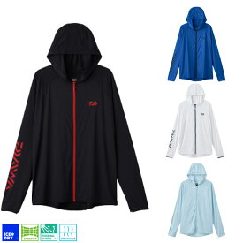ダイワ(DAIWA) ウェア DE-6125 ICEDRY フーディラッシュガードフルジップ DE-6125 おしゃれ【メール便可】 ‥