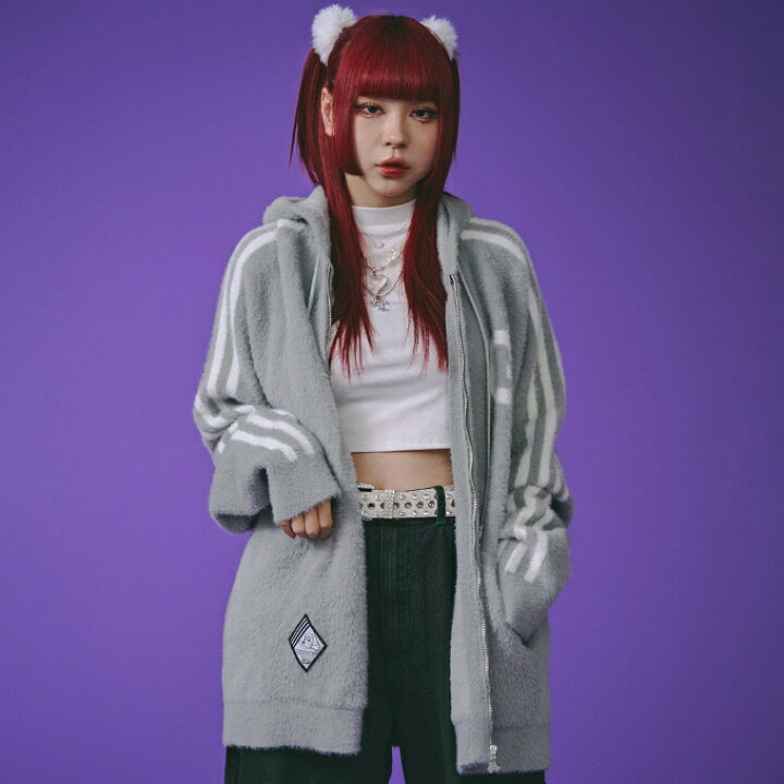 楽天市場】ガルフィー メンズ レディース ニットパーカー もけもけG 