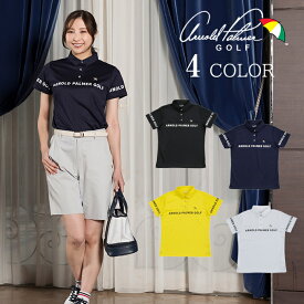 アーノルドパーマー arnold palmer ゴルフウェア ポロシャツ 半袖 レディース チェストロゴ半袖ポロシャツ AP220301D04