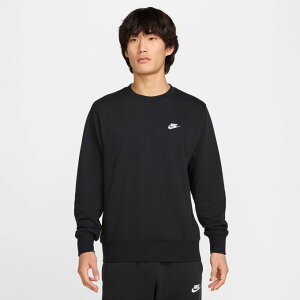 ナイキ スウェットトレーナー メンズ NSW CLUB 裏毛クルースウェット FN3889-010 NIKEトップス カジュアル ブラック 黒 od