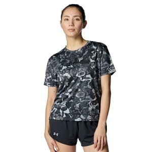 y[֑zA_[A[}[ TVc  fB[X UA TECH BOX ALLOVER PRINT T-SHIRT 6001331-001 UNDER ARMOUR