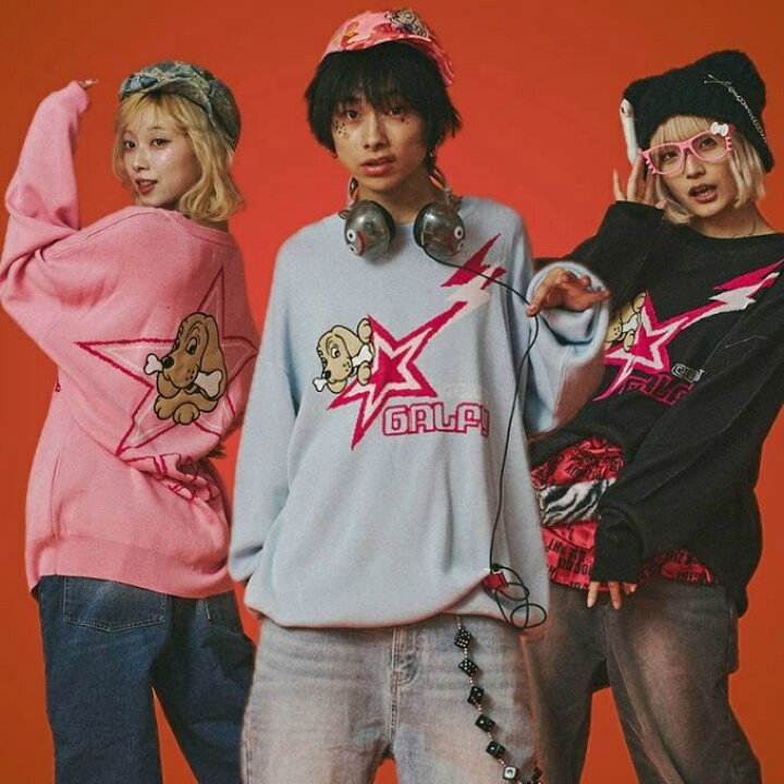 楽天市場】ガルフィー メンズ レディース ニット 星のガルフィー GALFY 