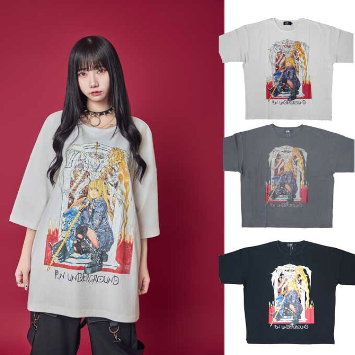 楽天市場】【メール便送料無料】P.N.UNDERGROUND×DEATH NOTEコラボ T 