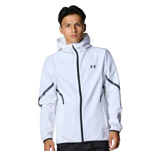 A_[A[}[ EChu[J[ WPbg Y UA BRUSHED WOVEN REFLECT JACKET 6007741-100 UNDER ARMOUR od