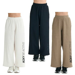 【期間限定クーポン配布中!10/24 20:00〜11/1 23:59】ロキシー(ROXY) ロングパンツ レディース F BE ACTV ワッフルワイドPT RPT254515 【国内正規品】 od