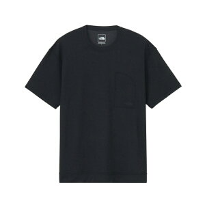 �U�E�m�[�X�E�t�F�C�X(THE NORTH FACE) T�V���c ���� �����Y ���f�B�[�X �V���[�g�X���[�u�N���[�v�E�F�[�u�e�B�[ S/S Crepe Weave Tee NT32637-K �m�[�X�t�F�C�X�y�������K�i�z