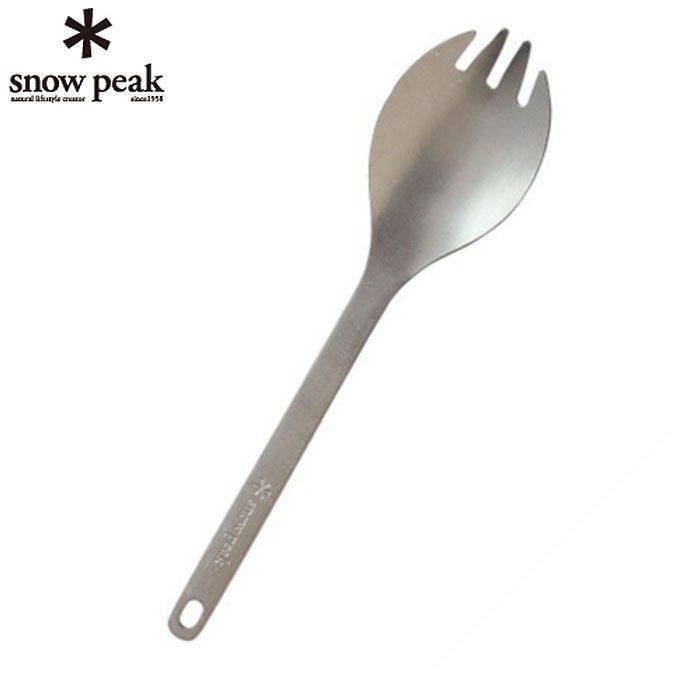 スノーピーク snow peak 食器 フォーク 高品質 od SCT-004 チタン先割れスプーン スプーン 爆売りセール開催中