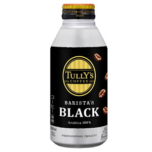 �ɓ��� TULLY�fS COFFEE BARISTA�fS BLACK �{�g���� 390ml 16198 run