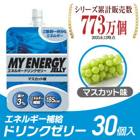 エネルギーゼリー スポーツゼリー マスカット味 箱売り 30個 EGJ-M 30 エネルギー補給 ゼリー飲料 低価格 ビジョンクエスト VISION QUEST run