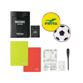 【メール便送料無料】FINTA フィンタ サッカー レフリー用品 レフェリースターターセットAセット FT5989