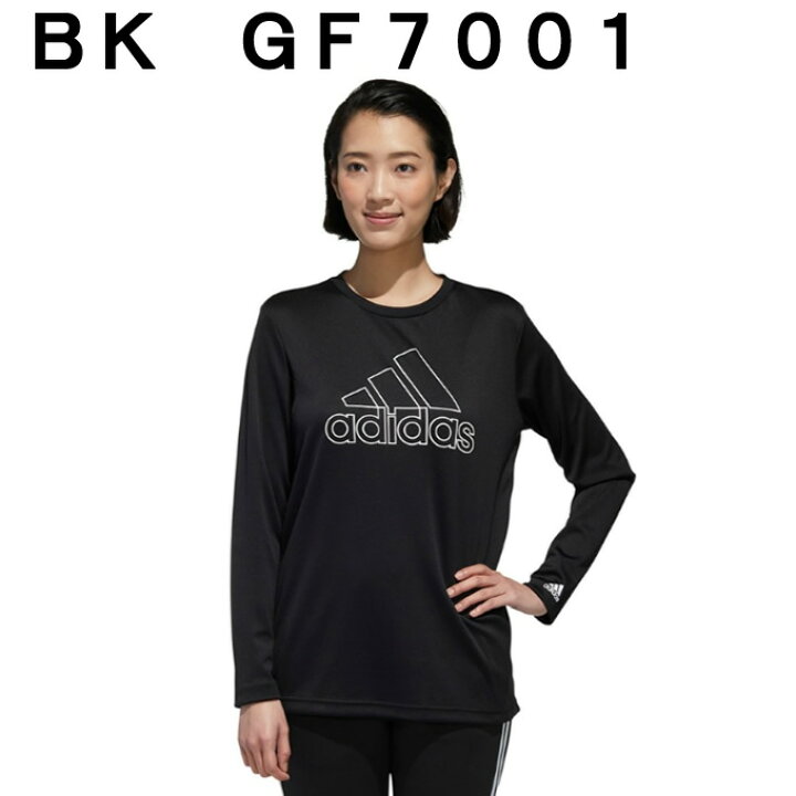 楽天市場 アディダス Tシャツ 長袖 レディース Mh Bos 長袖機能ｔシャツ Ixk58 Adidas メール便可 Sw ヒマラヤトレーニングフィットネス