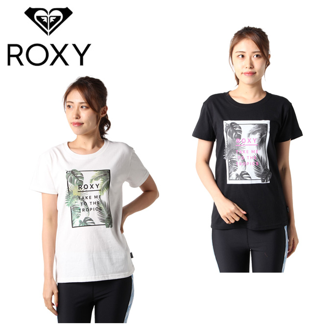 国内正規品 ロキシー 新作人気モデル ROXY Tシャツ 半袖 sw 出群 RST211601Y レディース メール便可 TROPICS